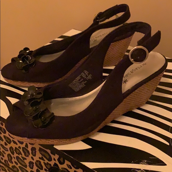 CANVAS WEDGES - Picture 1 of 1